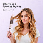Velora Blowout Brush – 1.5" Heated Thermal Round Brush