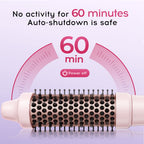 Velora Blowout Brush – 1.5" Heated Thermal Round Brush