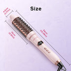 Velora Blowout Brush – 1.5" Heated Thermal Round Brush